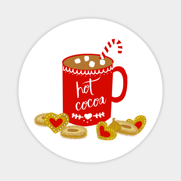 Hot Chocolate Magnet by KathrinLegg